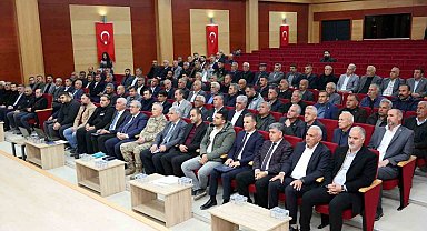 Muhtarlarla toplantı düzenlendi