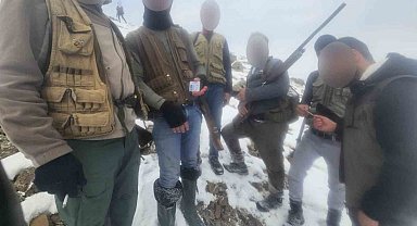 Muş'ta kaçak avlanan 4 kişiye 24 bin 744 TL'lik ceza
