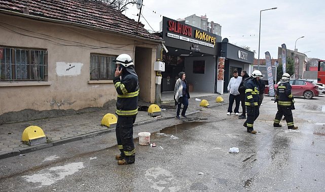 Müstakil binada çıkan yangın korkuttu