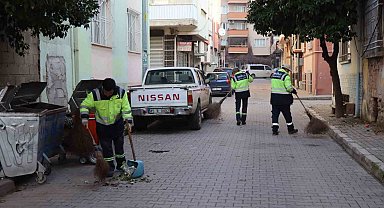 Nazilli Belediyesi'nden Turan Mahallesi'nde kapsamlı temizlik çalışması