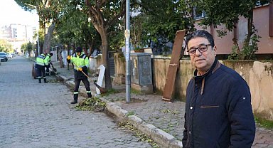 Nazilli Şirinevler Mahallesi'nde temizlik çalışması yapıldı