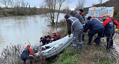 Nehirde bulunan ceset 24 yaşındaki gence ait çıktı