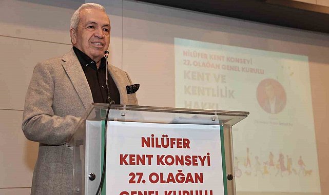 Nilüfer kent konseyi genel kurulunda kentlilik hakkı ele alındı