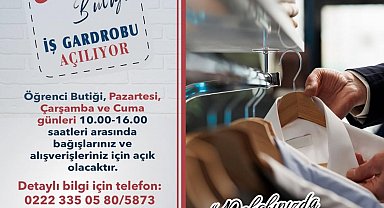 Öğrenciler "İş Gardırobu" ile kariyerlerine şıklık katacak