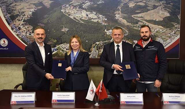 OMÜ'den 'heyelan' protokolü