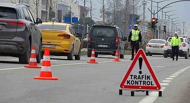 Ordu'da 2024'te 1 milyon 177 bin araç ve sürücüsü denetlendi