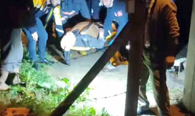 Ordu'da uçurumdan düşen Alzheimer hastası şahıs itfaiye ekiplerince kurtarıldı