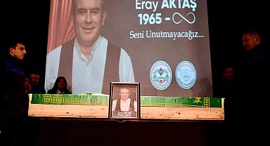 Organları ile umut olan tiyatrocu Eray Aktaş son yolculuğuna uğurlandı