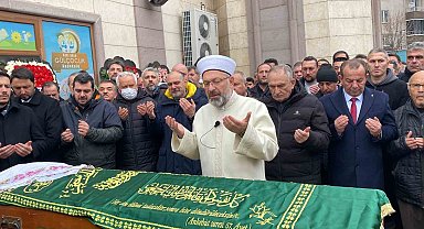 Otel yangınında hayatını kaybeden anne ve kızı son yolculuğuna uğurlandı