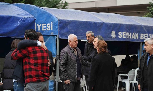 Otel yangınında ölen 4 kişilik Adanalı aile için taziye çadırı kuruldu