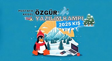 "Mustafa Akgül Özgür Yazılım 2025 Kış Kampı" başlıyor