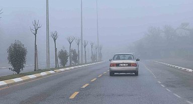 Sakarya'da sis etkili oluyor