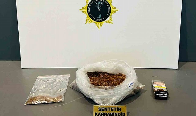 Samsun'da 246 gram bonzai ile yakalanan şahsa gözaltı