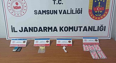 Samsun'da 3 uyuşturucu taciri yakalandı