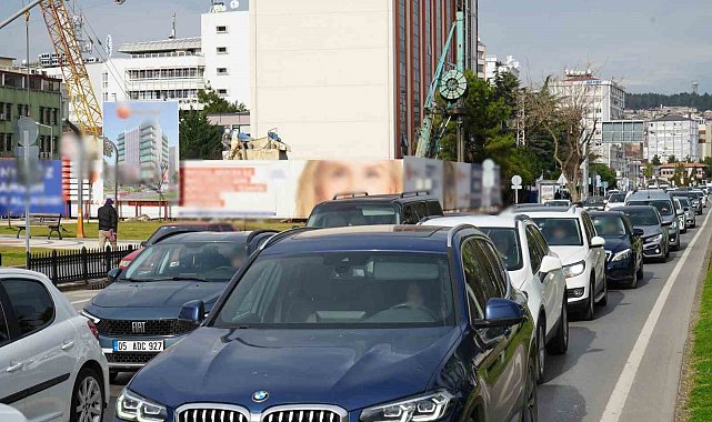 Samsun'da trafiğe kayıtlı motorlu taşıt sayısı yarım milyona yaklaştı