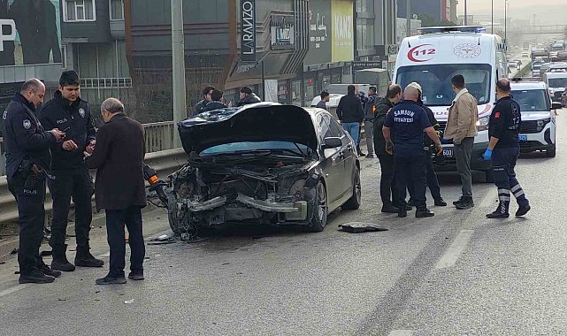 Samsun'da zincirleme trafik kazası: 5 yaralı