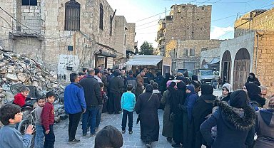 Samsun'dan Halep'e yardım eli