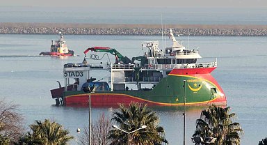 Samsun'dan Moritanya'ya balıkçı gemisi ihracatı