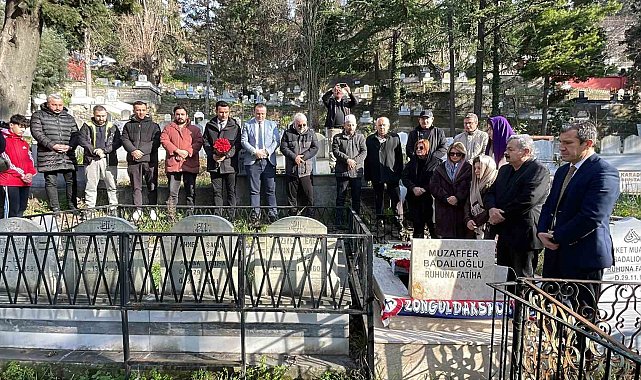 Samsunsporlu eski futbolcu Muzaffer Badalıoğlu, Zonguldak'ta anıldı