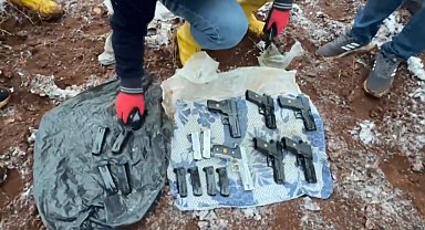 Şanlıurfa'da silah kaçakçılığı operasyonu: 9 gözaltı