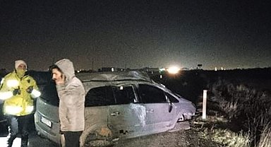 Şarampole yuvarlanan otomobilin sürücüsü hayatını kaybetti