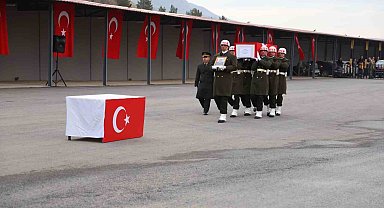 Şehit Akıncı için Şırnak'ta tören düzenlendi