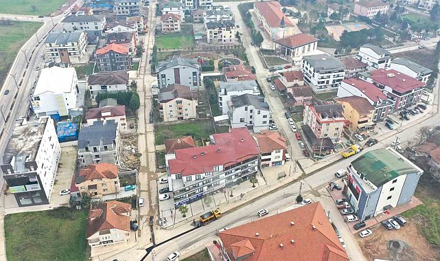 Serdar Mahallesi'nde yollar yenilenmeye başlandı