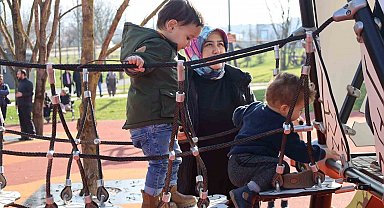 Seymen Millet Bahçesi'ne aileler akın ediyor