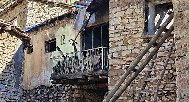 Siirt'te ev yangını