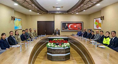 Siirt'te güvenlik toplantısı gerçekleştirildi