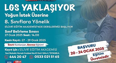 Silivri Belediyesinden ücretsiz LGS dersleri
