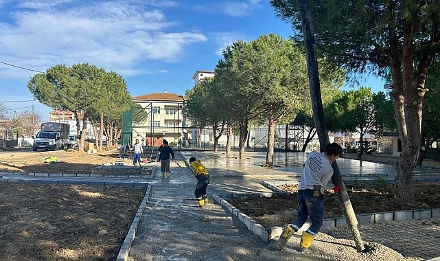 Silivri'de yeşil alanlar artıyor