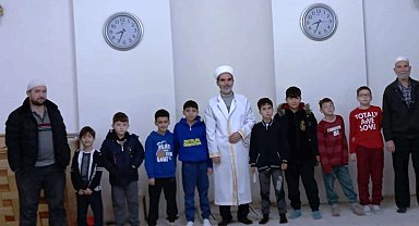 Simav Kadıoğlu Camiinde 15. sabah namazı, çocuk ve gençlik buluşması