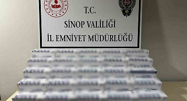 Sinop'ta 20 bin makaron ele geçirildi