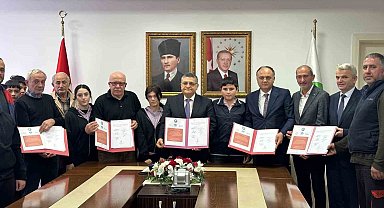 Sinop'ta meslek protokolü