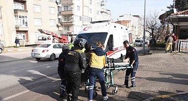 Sinop'ta trafik kazası: 1 yaralı