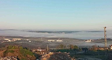 Sinop'u sis bulutu yuttu