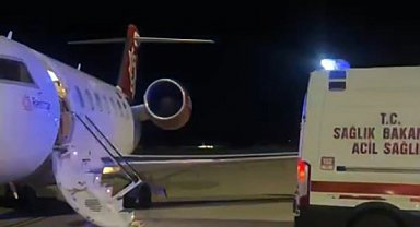 Şırnak'ta 2 bebek için ambulans uçak havalandı