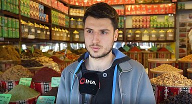 Soğuk havalar Gaziantep'te aktarlara ilgiyi artırdı