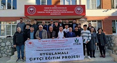 Söke TAYEM'de Uygulamalı Çiftçi Eğitimlerine devem ediyor