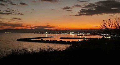 Süleymanpaşa'da gün batımında kartpostallık görüntüler oluştu