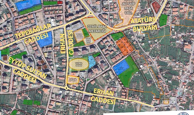 Talas'ta satılık konut parseli