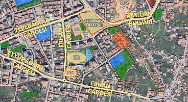 Talas'ta satılık konut parseli