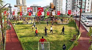 Tarsus'ta 'Mutlu Çocuk Parkı' açıldı