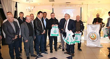 Tavşanlı Orman İşletme Müdürlüğü'nde veda gecesi düzenlendi