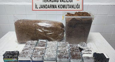 Tekirdağ'da kaçak tütün operasyonu