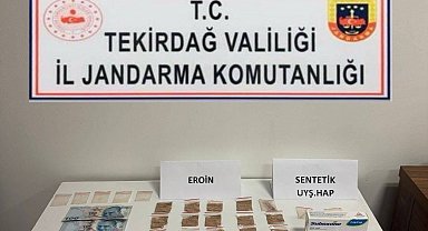 Tekirdağ'da uyuşturucu operasyonları