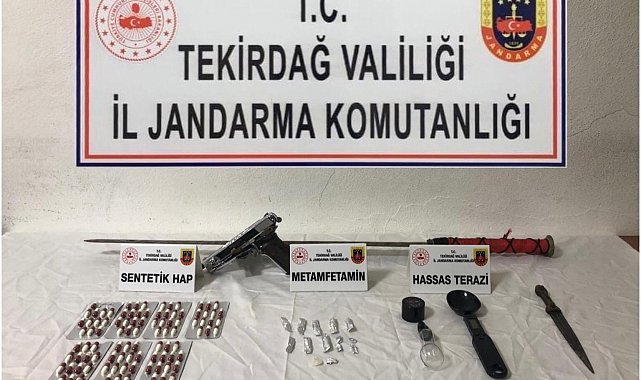 Tekirdağ'da uyuşturucu operasyonları