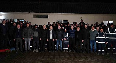 Temiz şehir Düzce için sahada olan işçilere motivasyon desteği