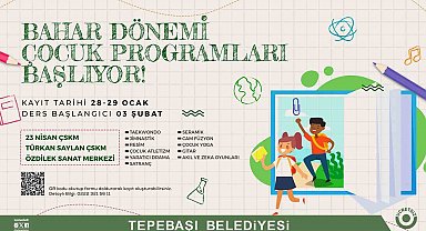 Tepebaşı Belediyesi'nin çocuk programları kayıtları başlıyor